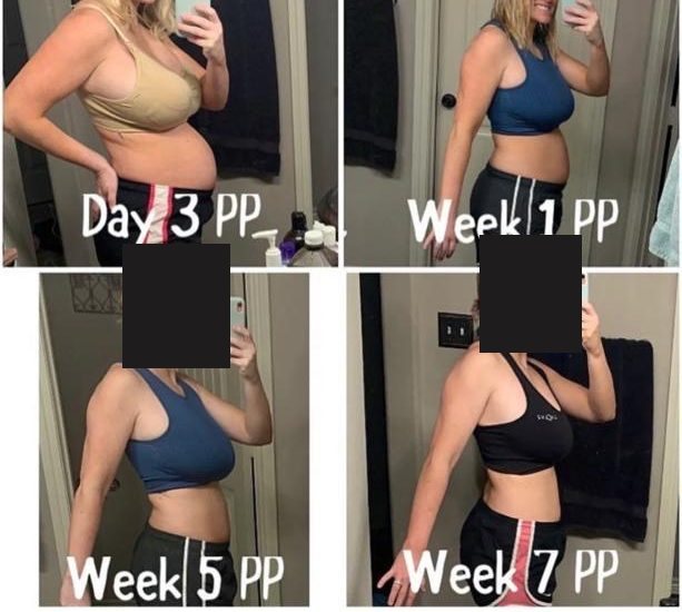 Client week-by-week progress