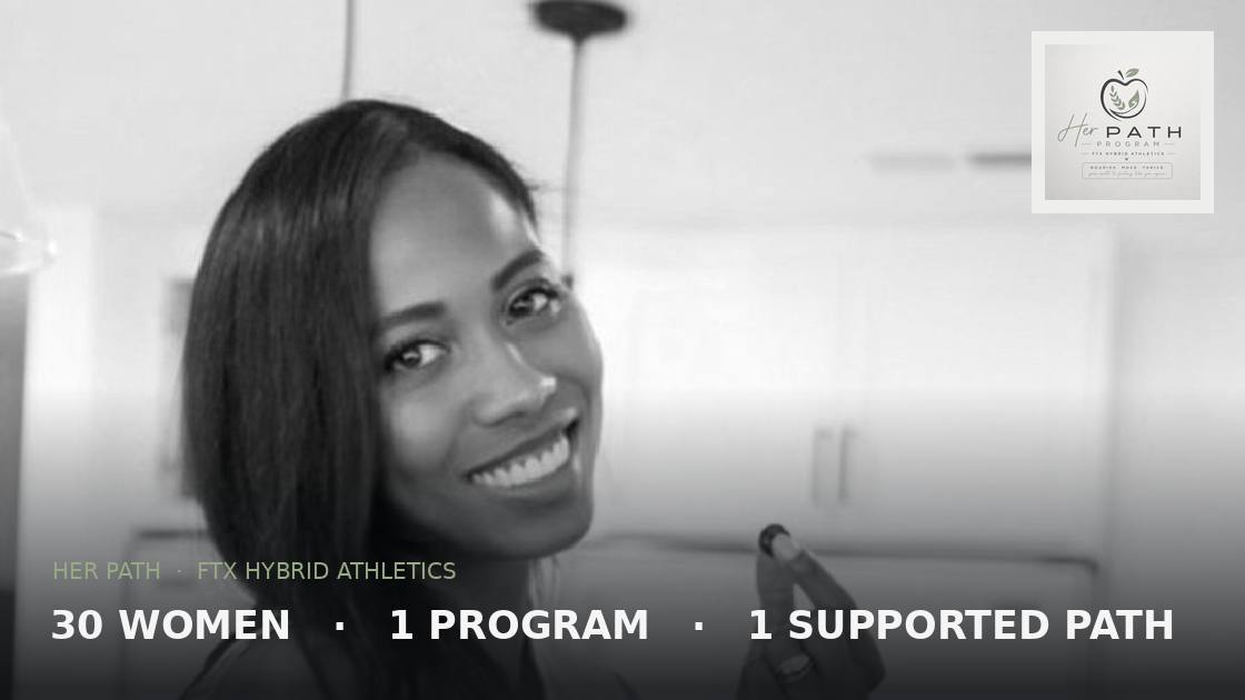Her Path — 30 women, 1 program, 1 supported path. Coached by Lindsay Abstein.