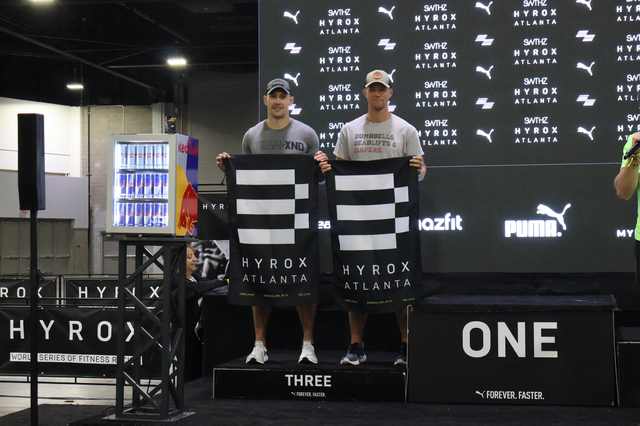 FTX men's doubles third place at HYROX Atlanta