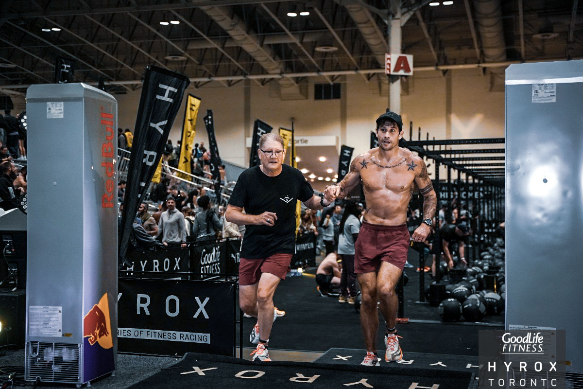 FTX athletes racing at HYROX Toronto