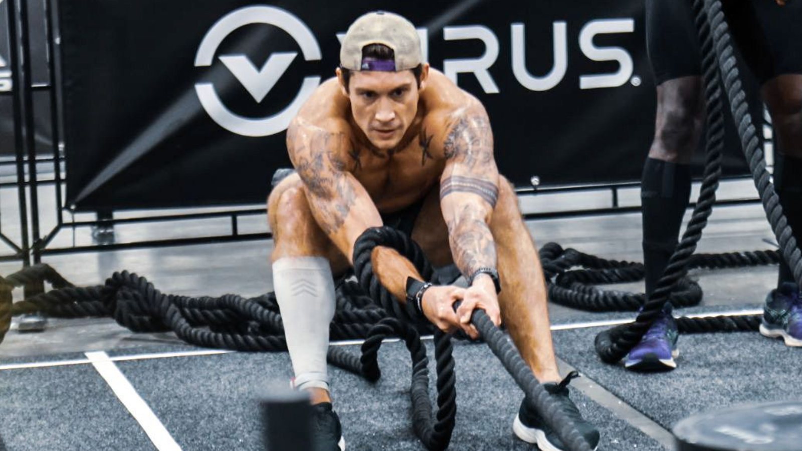Sled pull at FTX Fort Worth