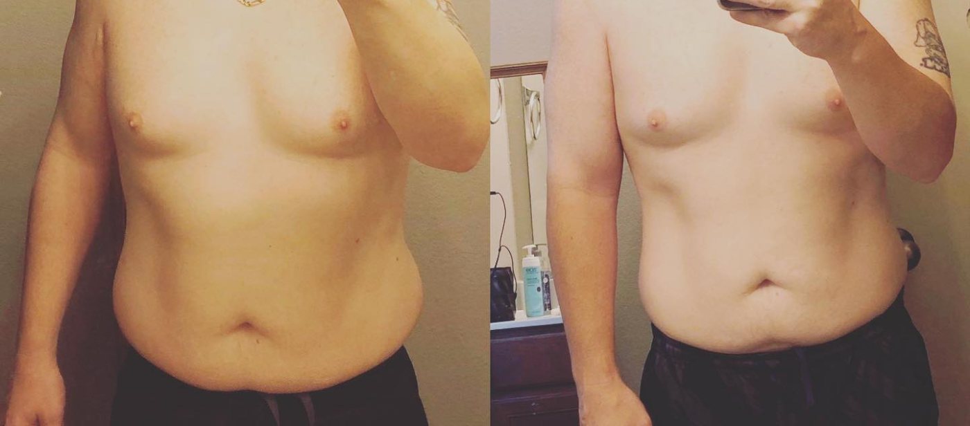FTX member body transformation, before and after