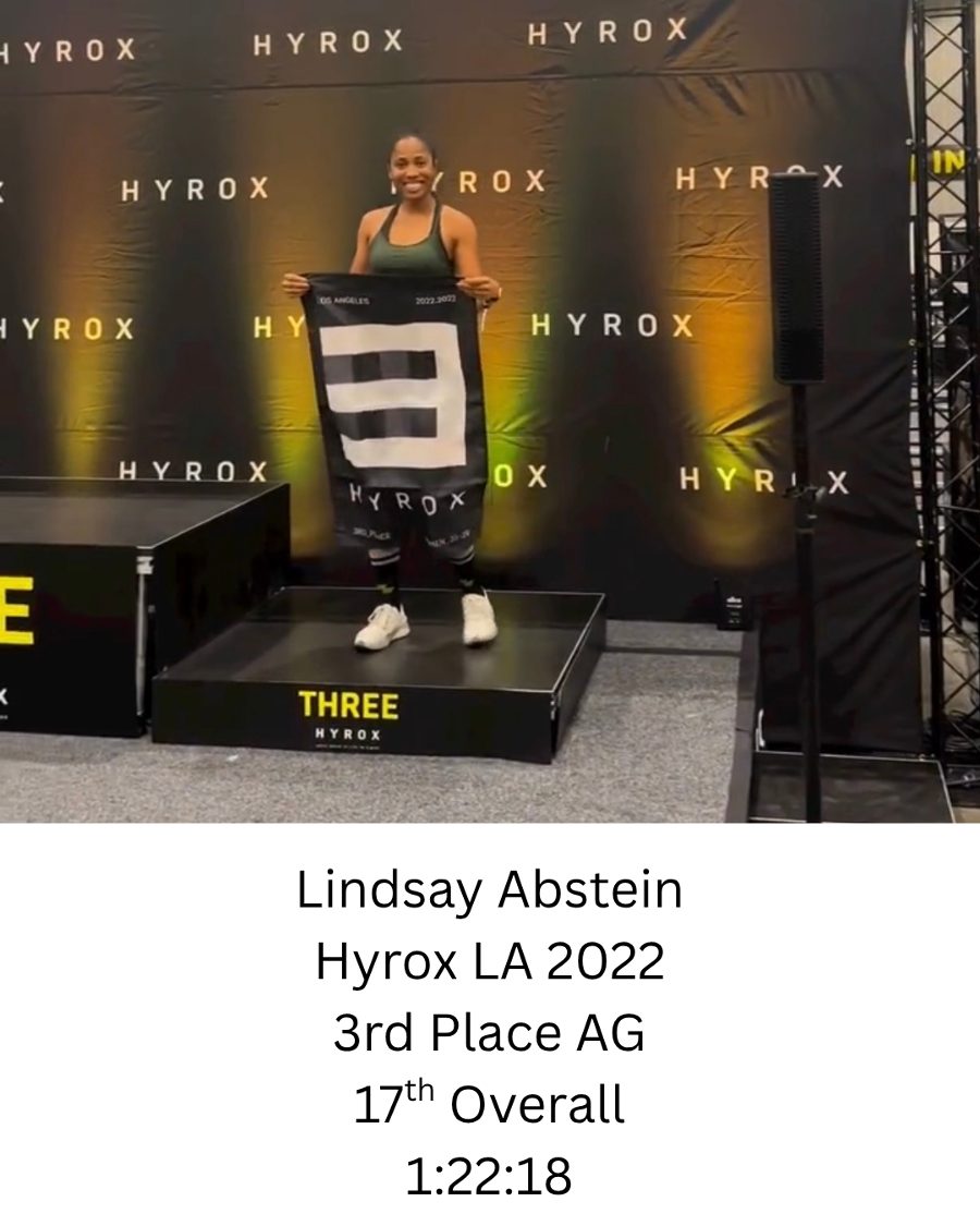 Lindsay Abstein — HYROX Los Angeles Los Angeles 2022