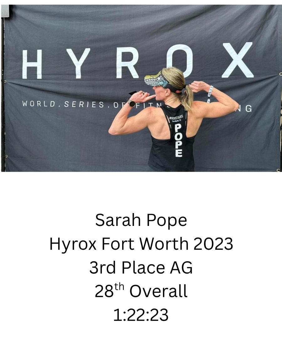 Sarah Pope — HYROX Fort Worth Fort Worth 2023