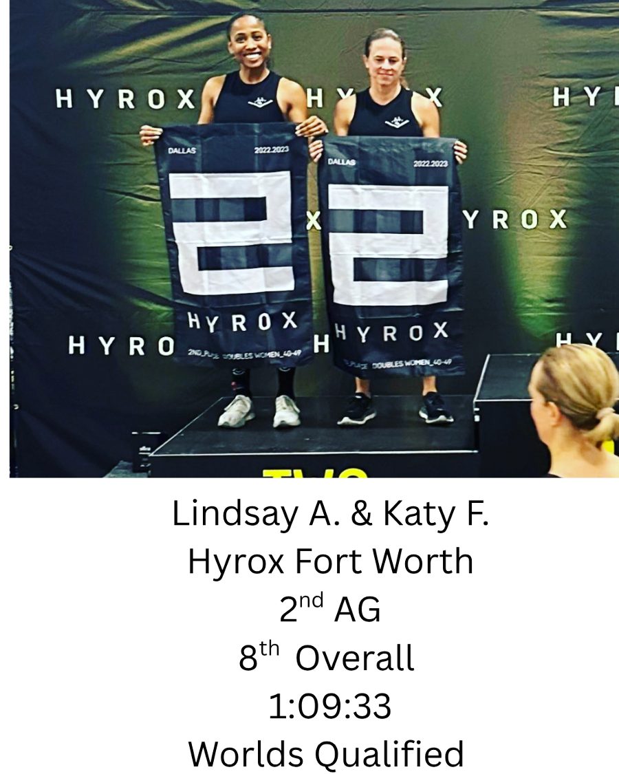 Lindsay A. & Katy F. — HYROX Fort Worth Fort Worth 2023