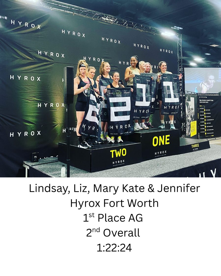 Lindsay, Liz, Mary Kate & Jennifer — HYROX Fort Worth Fort Worth 2023