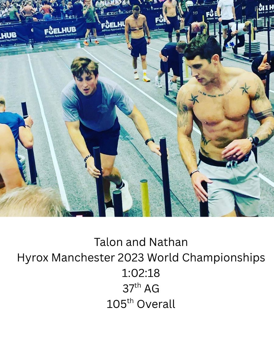 Talon & Nathan — HYROX World Championships Manchester 2023