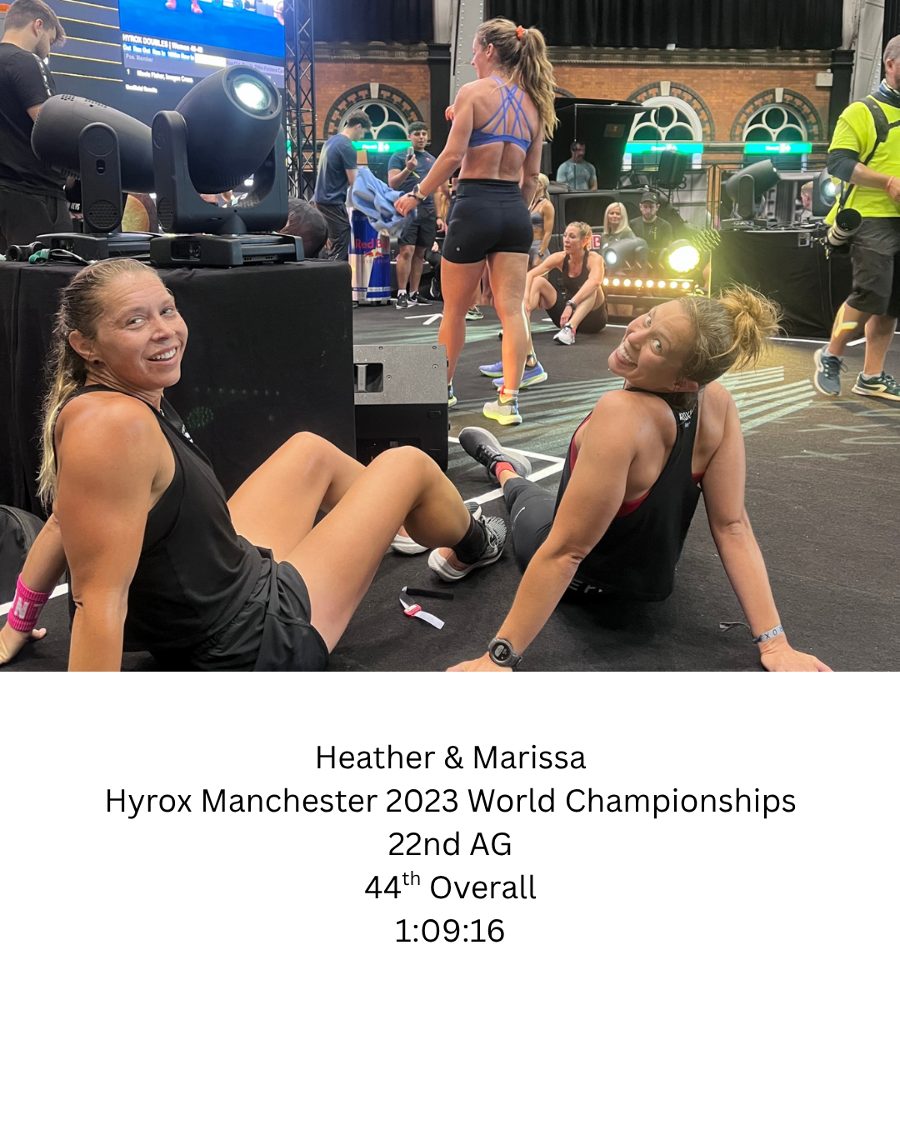 Heather & Marissa — HYROX World Championships Manchester 2023