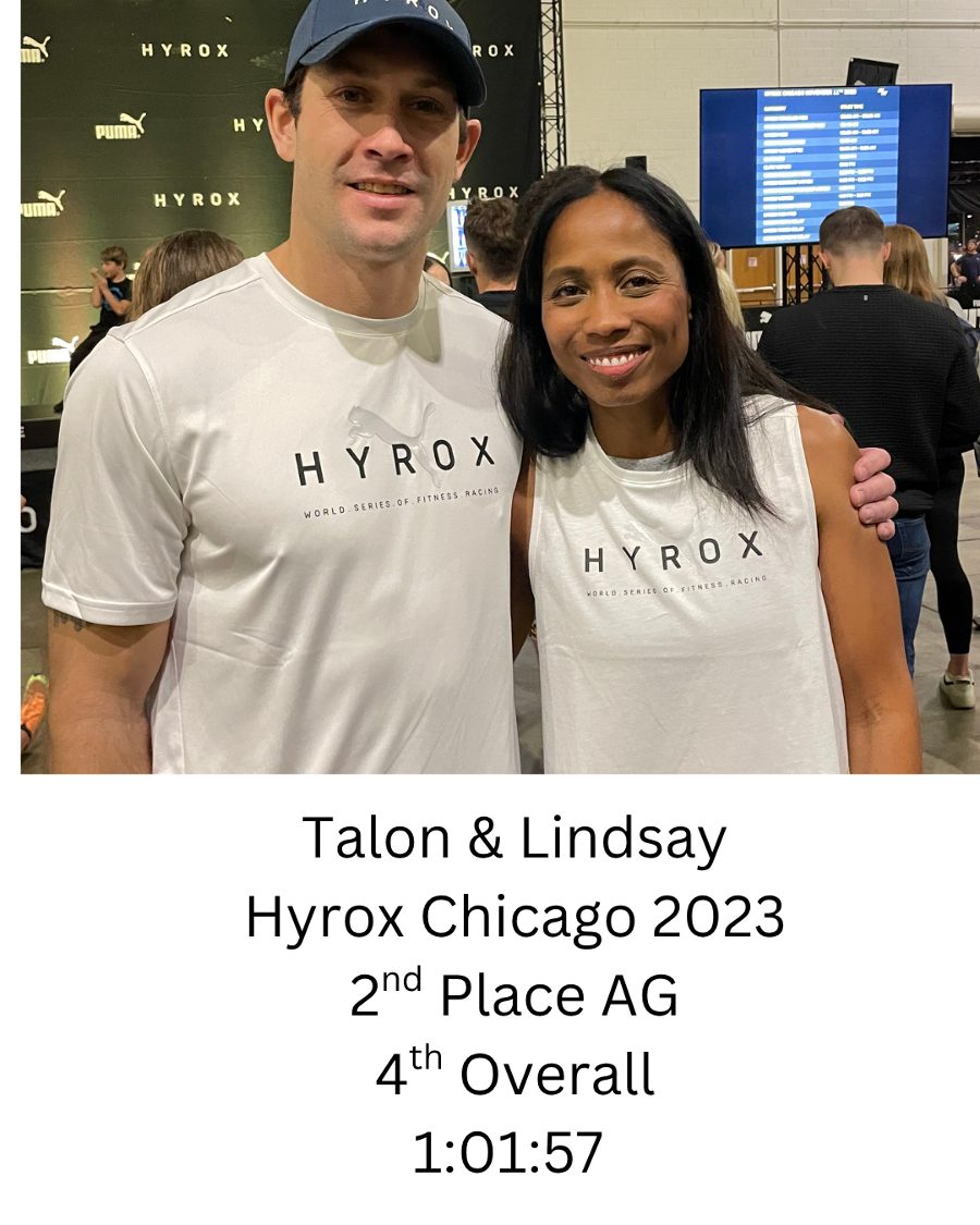 Talon & Lindsay — HYROX Chicago Chicago 2023