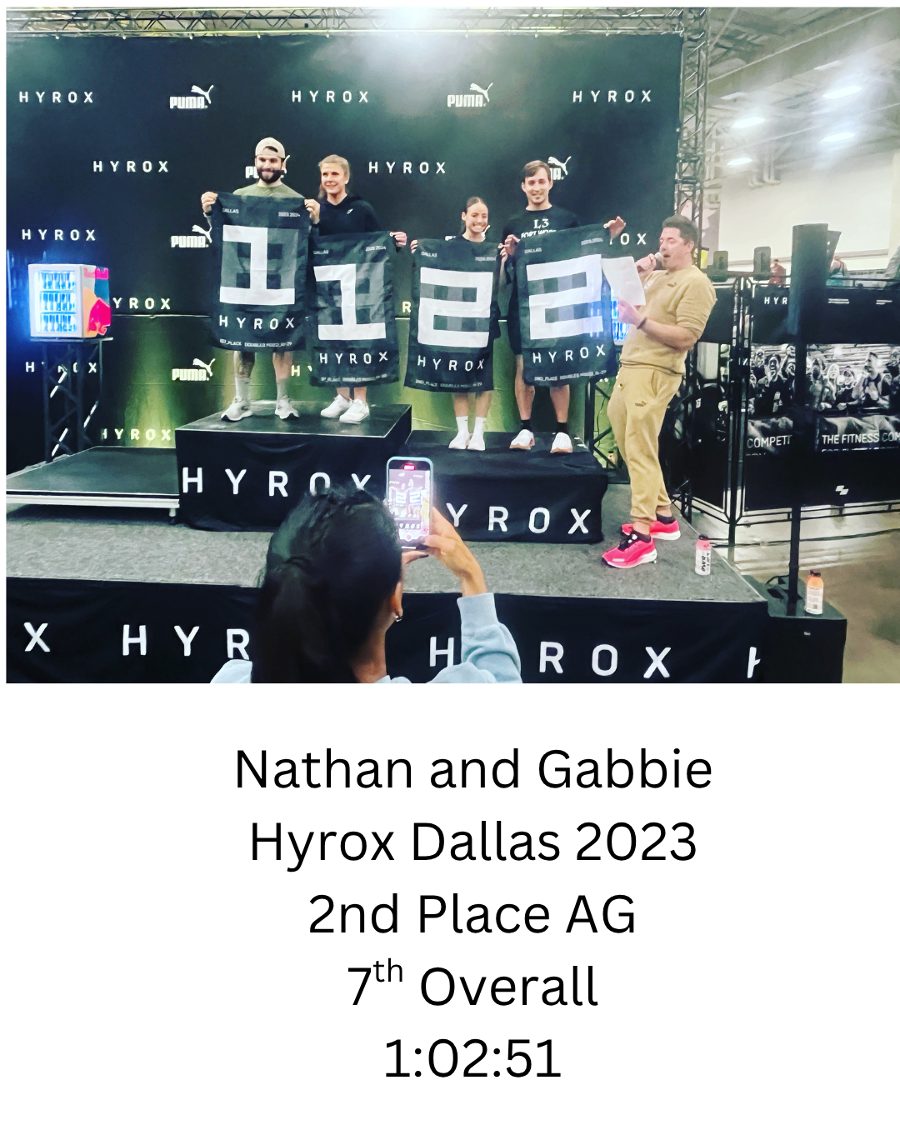 Nathan & Gabbie — HYROX Dallas Dallas 2023