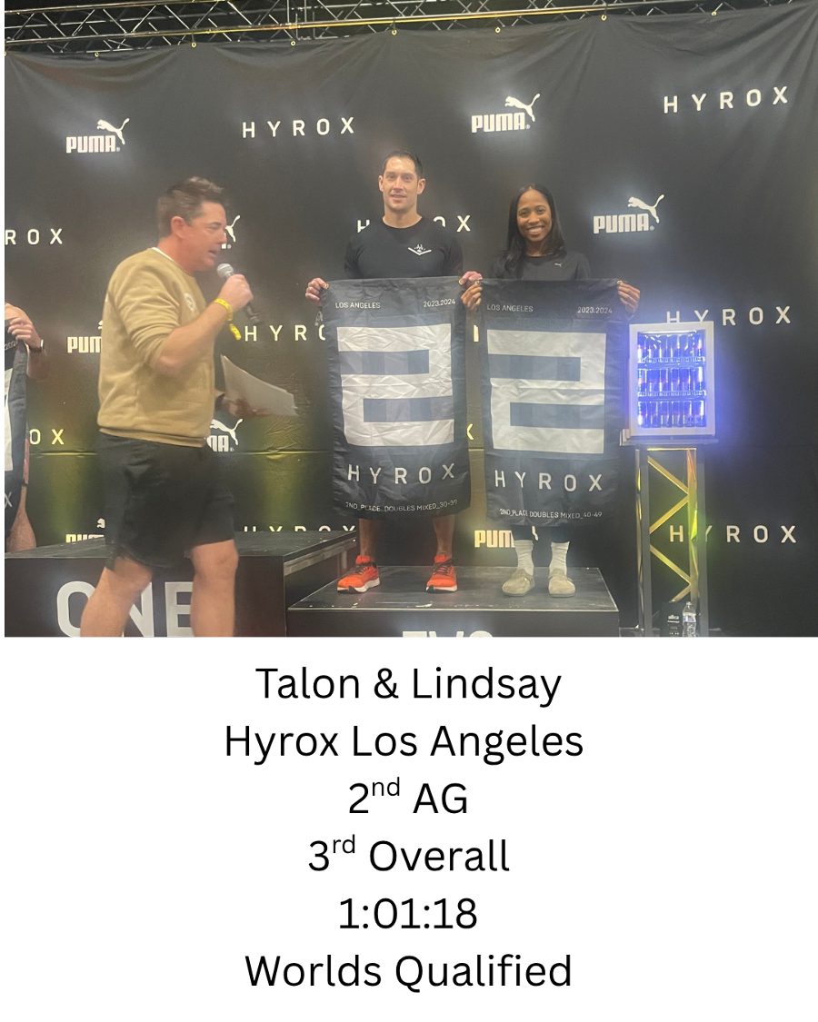 Talon & Lindsay — HYROX Los Angeles Los Angeles 2024
