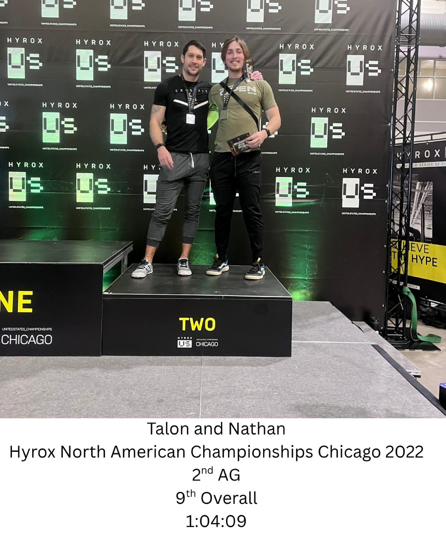 Talon & Nathan — HYROX North American Champs Chicago 2022