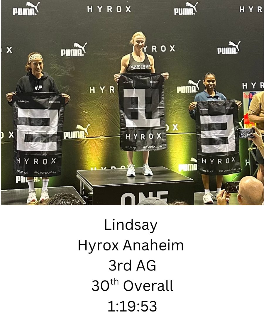 Lindsay — HYROX Anaheim Anaheim 2024