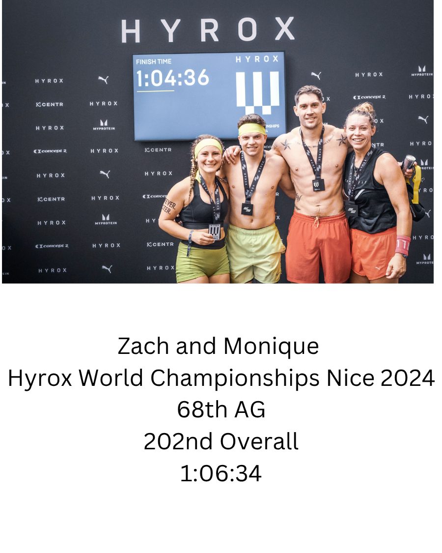 Zach & Monique — HYROX World Championships Nice 2024