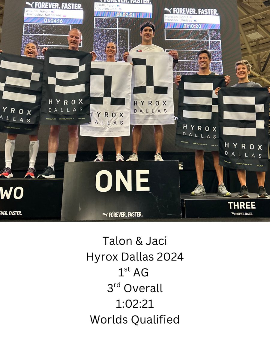 Talon & Jaci — HYROX Dallas Dallas 2024