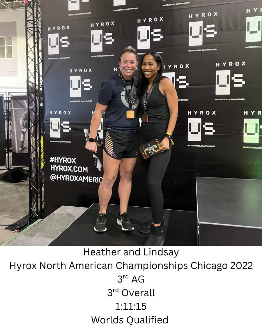 Heather & Lindsay — HYROX North American Champs Chicago 2022