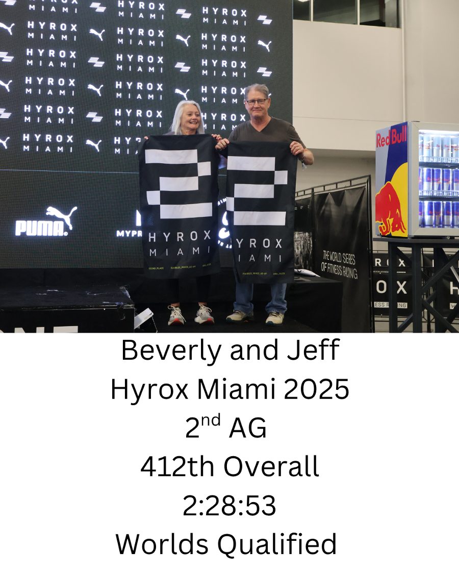 Beverly & Jeff — HYROX Miami Miami 2025