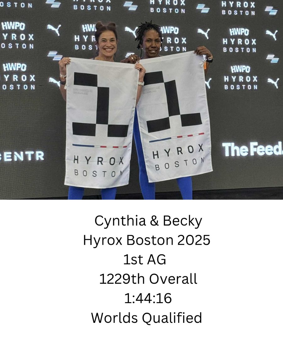 Cynthia & Becky — HYROX Boston Boston 2025