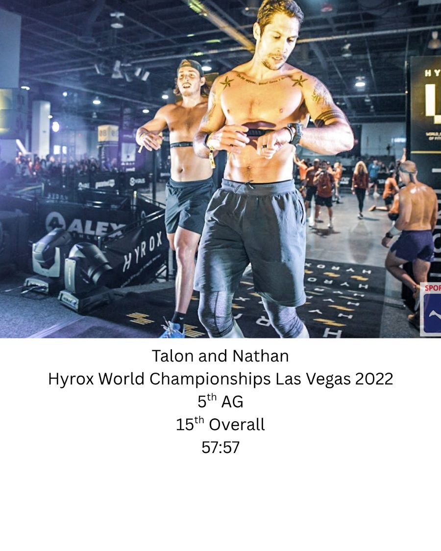 Talon & Nathan — HYROX World Championships Las Vegas 2022