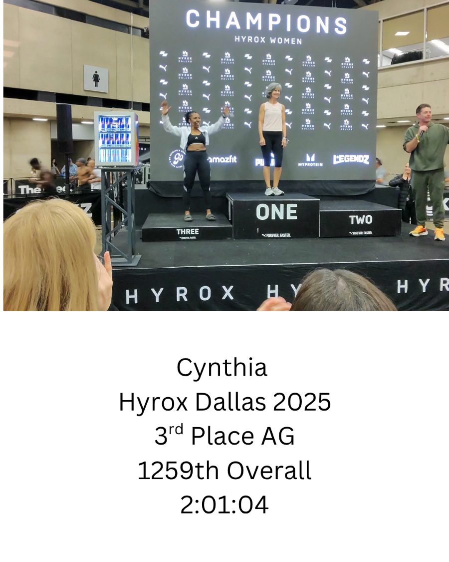 Cynthia — HYROX Dallas Dallas 2025