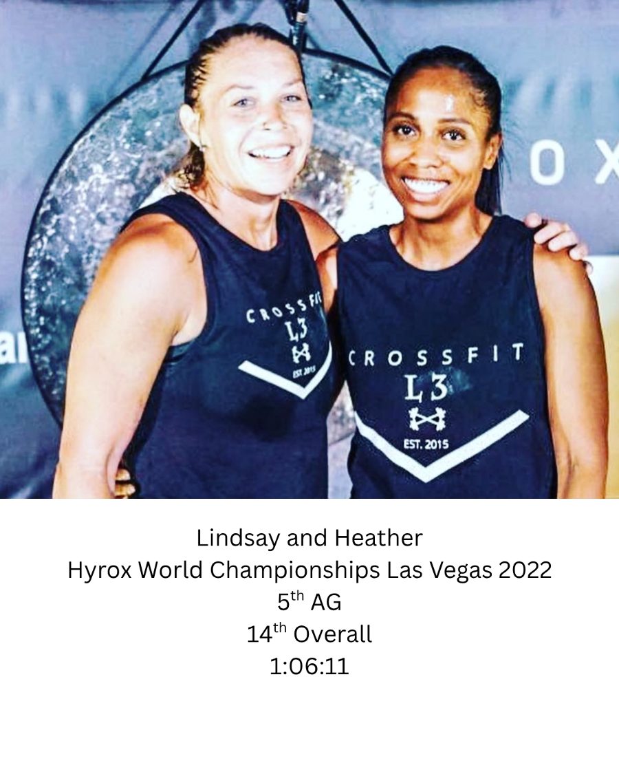 Lindsay & Heather — HYROX World Championships Las Vegas 2022