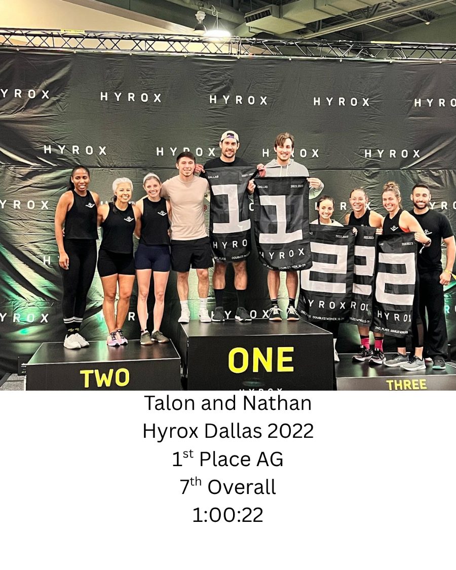 Talon & Nathan — HYROX Dallas Dallas 2022